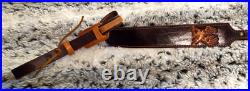100% Full grain leather handcrafted gun sling 100% Full grain leather handcrafted gun sling