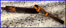 100% Full grain leather handcrafted gun sling 100% Full grain leather handcrafted gun sling