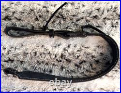 100% Full grain leather handcrafted gun sling