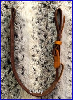 100% Full grain leather handcrafted gun sling 100% Full grain leather handcrafted gun sling