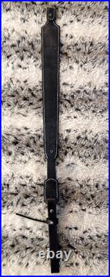 100% Full grain leather handcrafted gun sling