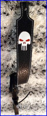 100% Full grain leather handcrafted gun sling