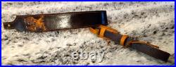 100% Full grain leather handcrafted gun sling 100% Full grain leather handcrafted gun sling