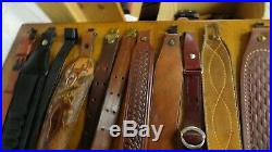 10 Leather Rifle slings (Hunter, Uncle mikes,)