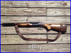 1 1/2 Wide Leather NO DRILL Rifle Sling For Henry Rifles