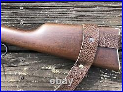 1 1/2 Wide NO DRILL Rifle Sling For Henry Rifles. Light Brown Leather