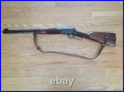 1 1/2 Wide NO DRILL Rifle Sling For Henry Rifles. Light Brown Leather