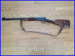1 1/4Wide NO DRILL Rifle Sling For Winchester Rifles. Brown Leather