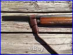 1 1/4 Wide Leather NO DRILL Rifle Sling For Henry Rifles
