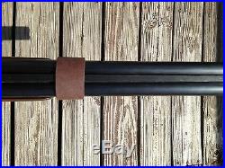 1 1/4 Wide Leather NO DRILL Rifle Sling For Henry Rifles. Brown Leather