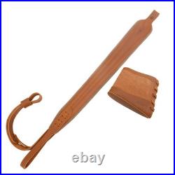 1 Combo of Soft Leather Rifle Recoil Buttstock with Hunting Gun Sling in USA