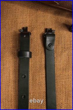 1 Wide Leather Rifle Sling for Shotguns and Rifles The Hunter