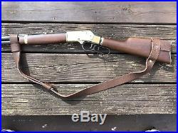 1 Wide NO DRILL Rifle Sling For Henry Rifles. Water Buffalo Leather