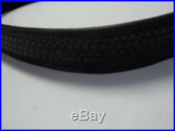 245 Black Rifle Sling With Arrowhead Pattern Made By Bluehorn Custom Leather