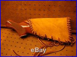 3 Sets of Quality leather gun stock covers and slings