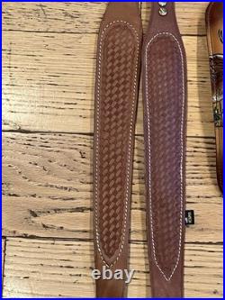 4-Leather Rifle Slings Kolpin, Uncle Mikes, Hunter Trophy Custom & 1 Unknown