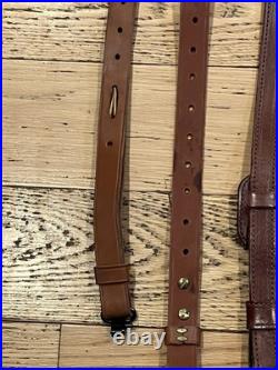4-Leather Rifle Slings Kolpin, Uncle Mikes, Hunter Trophy Custom & 1 Unknown