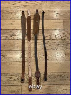 4-Leather Rifle Slings Kolpin, Uncle Mikes, Hunter Trophy Custom & 1 Unknown