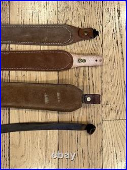 4-Leather Rifle Slings Kolpin, Uncle Mikes, Hunter Trophy Custom & 1 Unknown
