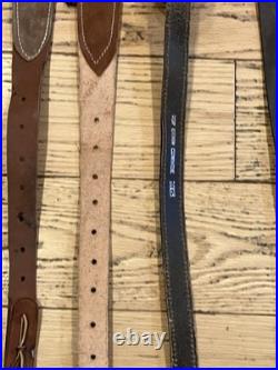 4-Leather Rifle Slings Kolpin, Uncle Mikes, Hunter Trophy Custom & 1 Unknown