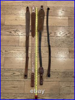 4-Leather Rifle Slings Kolpin, Uncle Mikes, Hunter Trophy Custom & 1 Unknown