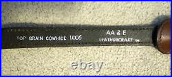 AA & E Leathercraft #1006 Bear adjustable rifle/shotgun sling with quick links