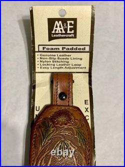 AA&E Leathercraft Rifle Sling New Old Stock! Foam Padded. Original Package AA&E Leathercraft Rifle Sling New Old Stock! Foam Padded. Original Package