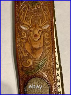 AA&E Leathercraft Rifle Sling New Old Stock! Foam Padded. Original Package