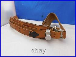 AL FREELAND LEATHER SLING and Shooting Cuff