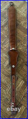 Alfonsos Ultimate Leather Rifle Sling Magnum Cartridge Holster, Rarest $. 01 Bid