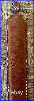 Alfonsos Ultimate Leather Rifle Sling Magnum Cartridge Holster, Rarest $. 01 Bid