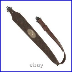 Allen 8140 Brown Suede Rifle Sling with Swivels