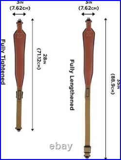 Allen BakTrak Leather Gun Sling, Brown