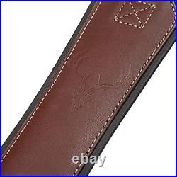 Allen BakTrak Leather Gun Sling, Brown