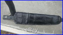 American Wild Alligator Rifle shotgun Shoulder Sling Strap gator leather FB4