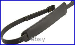 Amish Handmade BF500 Rifle Sling Premium Buffalo Leather, Adjustable 32-42