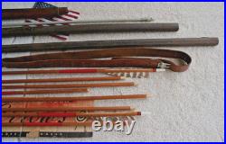 Antique Gun Barrels, Sling, Forearm & Arrows Antique Gun Barrels, Sling, Forearm & Arrows