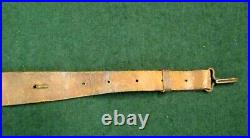 Antique Leather Rifle Sling mked RIA 1903 Krag-Jorgensen, Late Trapdoor