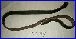 Argentine Model 1891 Mauser Carbine / Rifle Green Leather Sling MINTY MUST READ