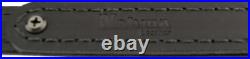 BF500 Leather Rifle Sling Padded, Non-Slip, 32-42 Adjustable Length