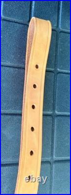 BIANCHI COBRA #70 TOOLED SHEEP BACKED LEATHER RIFLE SLING COBRA vintage