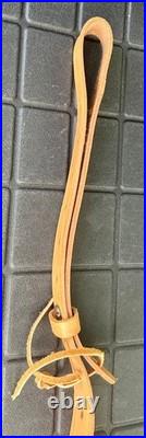 BIANCHI COBRA #70 TOOLED SHEEP BACKED LEATHER RIFLE SLING COBRA vintage