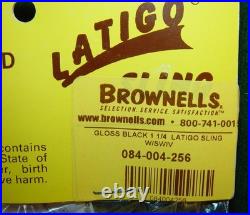 BROWNELL'S Quick Set Swivel Mounted LATIGO 1 1/4 Rifle Sling with Swivels
