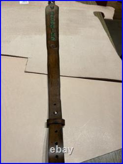 BROWNING # 2 Custom Leather Rifle Sling Hand Tooled And Made in the USA