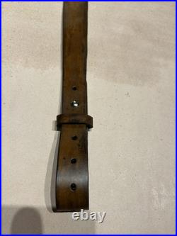 BROWNING # 2 Custom Leather Rifle Sling Hand Tooled And Made in the USA