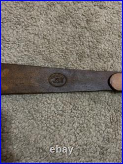 BROWNING Custom Leather Rifle Sling Hand Tooled And Made in the USA