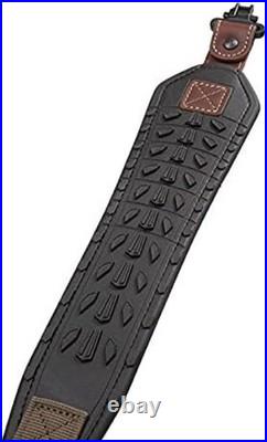 BakTrak Leather Gun Sling Durable Adjustable Strap with 500 lb Swivels BakTrak Leather Gun Sling Durable Adjustable Strap with 500 lb Swivels