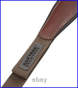 BakTrak Leather Gun Sling Durable Adjustable Strap with 500 lb Swivels BakTrak Leather Gun Sling Durable Adjustable Strap with 500 lb Swivels