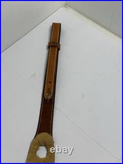 Bianchi #74 Cobra Grande Hand Tooled Leather Adjustable Padded Rifle Sling 30