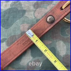 Bianchi Cobra Sling Vintage Light Brown Leather Rifle Sling With Swivels #8
